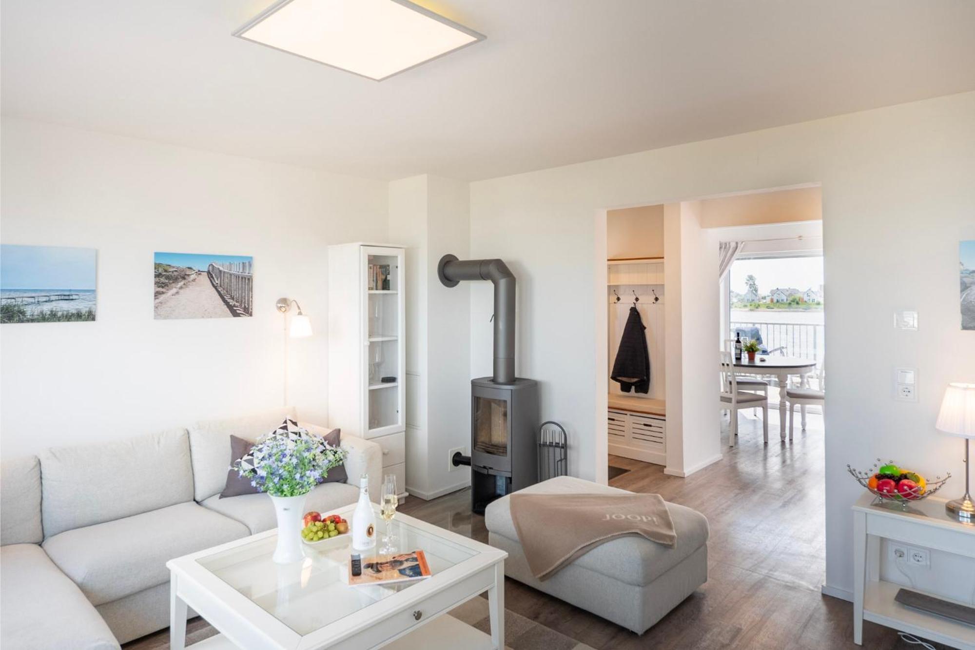 Maisonette Fewo Ostseeflair By Seeblick Ferien Oro, Erste Wasserreihe, E-Saeule Olpenitz Exterior photo