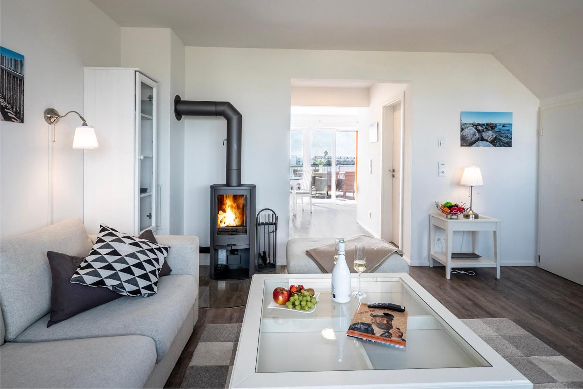 Maisonette Fewo Ostseeflair By Seeblick Ferien Oro, Erste Wasserreihe, E-Saeule Olpenitz Exterior photo