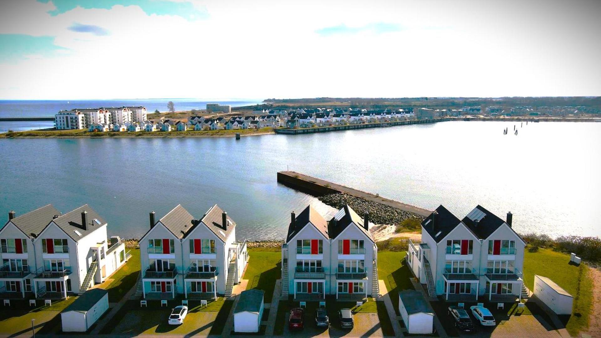 Maisonette Fewo Ostseeflair By Seeblick Ferien Oro, Erste Wasserreihe, E-Saeule Olpenitz Exterior photo