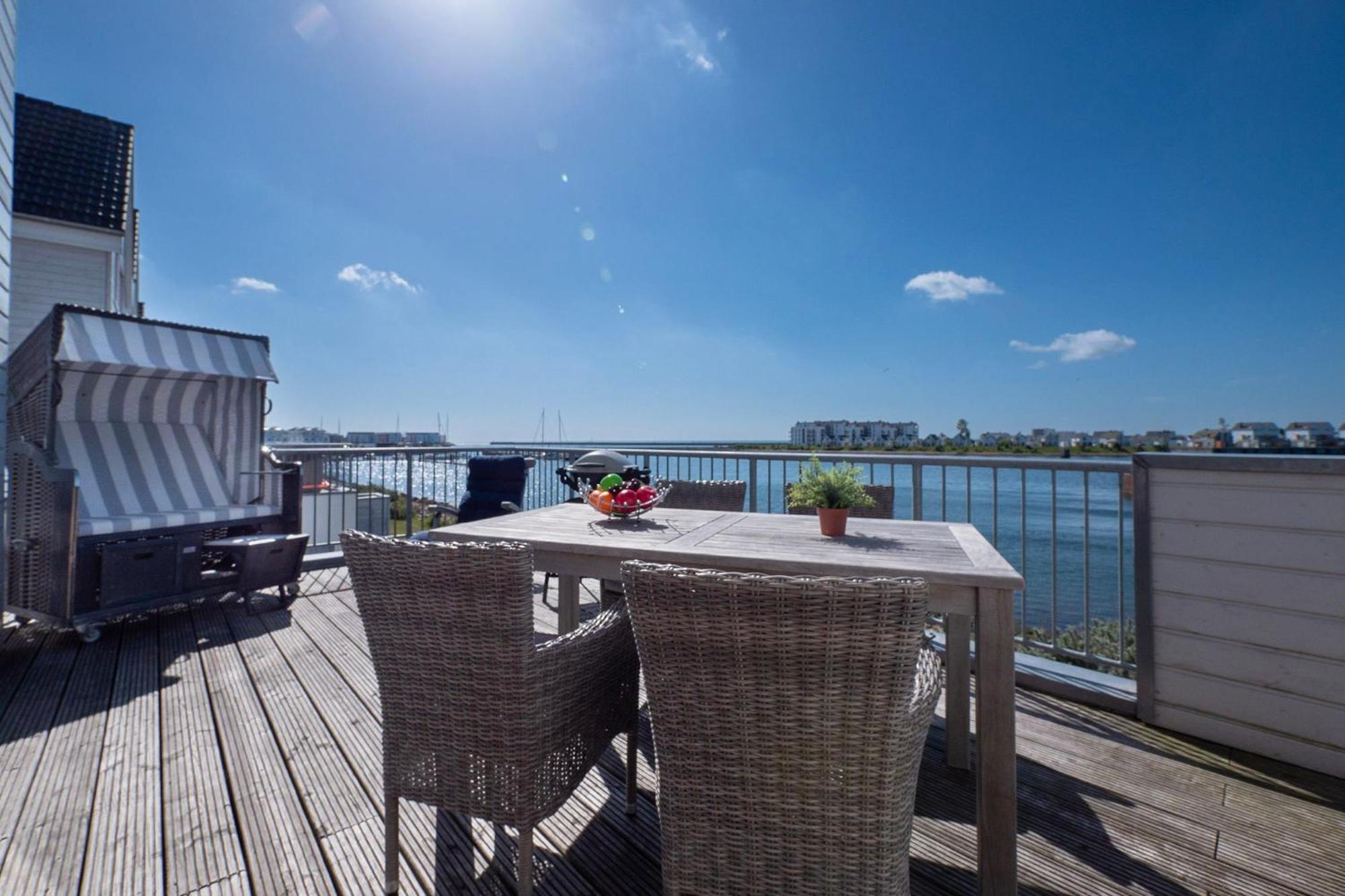 Maisonette Fewo Ostseeflair By Seeblick Ferien Oro, Erste Wasserreihe, E-Saeule Olpenitz Exterior photo